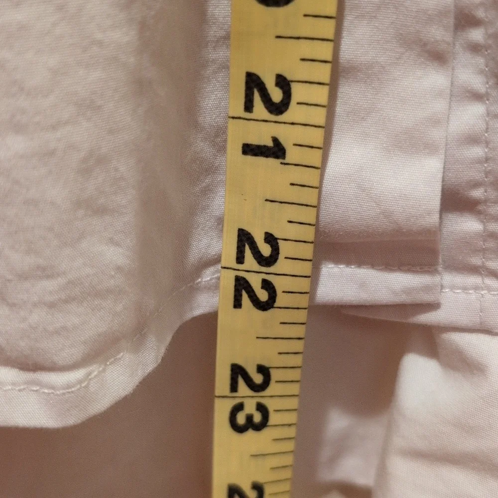 Black and white striped blouse size M/L - Picture 3 of 5